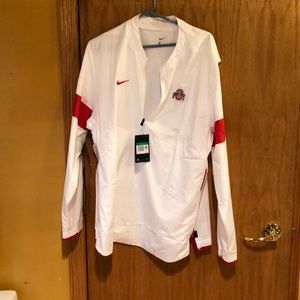Ohio state white pullover